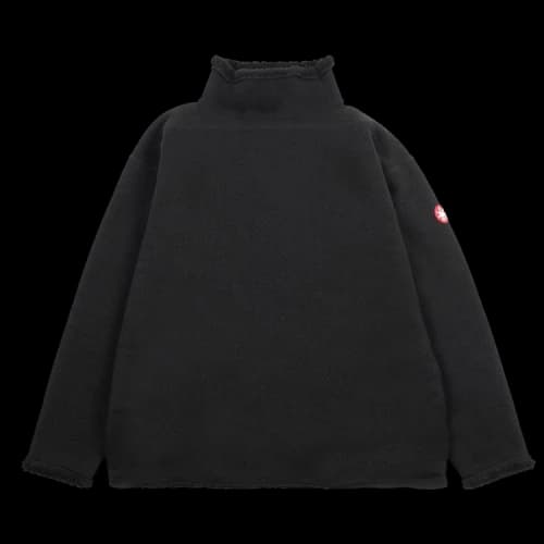 Cav Empt High Neck Fleece Pullover 'Black'