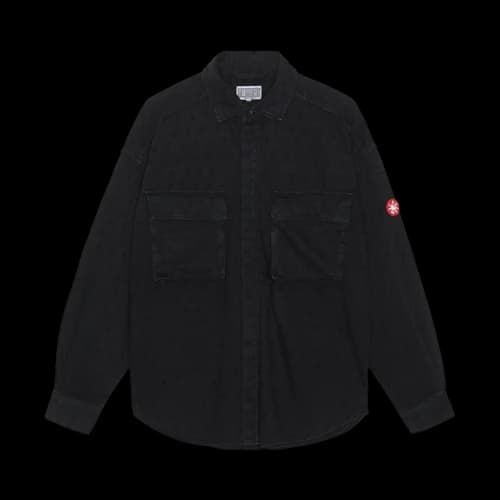 Cav Empt Overdye Maj Dam Shirt 'Black'