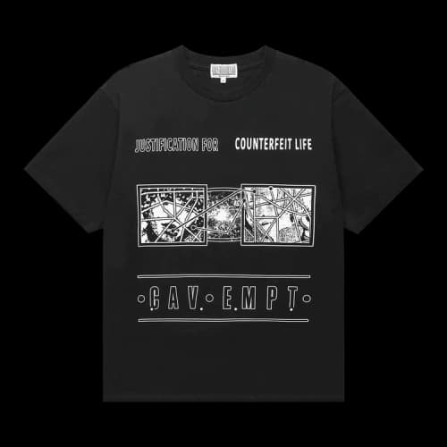Cav Empt Justification T-Shirt 'Black'