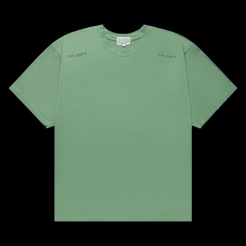 Cav Empt Overdye Non Referential Big T-Shirt 'Green'