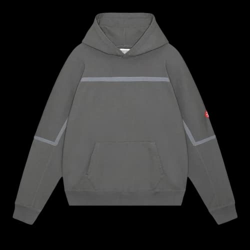 Cav Empt Taped Cut Heavy Hoodie 'Charcoal'
