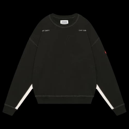 Cav Empt Solid Crewneck #2 'Black'