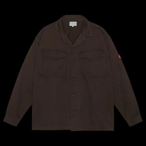 Cav Empt Slotted Button BDU Shirt 'Brown'