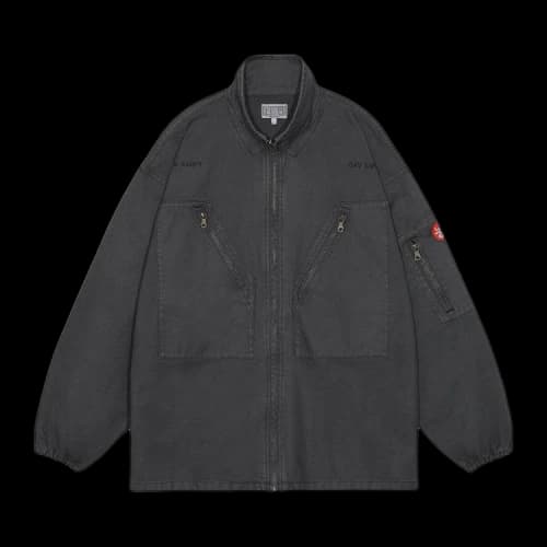 Cav Empt Overdye Zip BDU Jacket 'Charcoal'