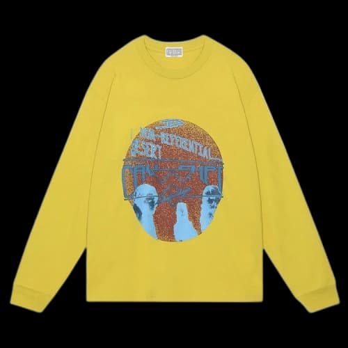 Cav Empt Non-Referential Long-Sleeve Tee 'Yellow'