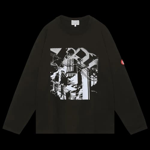 Cav Empt MD Jaunte Heavy Long-Sleeve Tee 'Black'