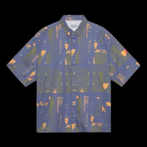 Cav Empt E C E C Short-Sleeve Shirt 'Navy'
