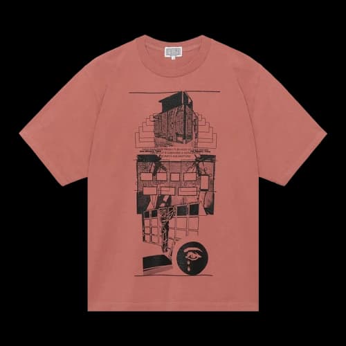 Cav Empt Overdye MD Products Tee 'Red'