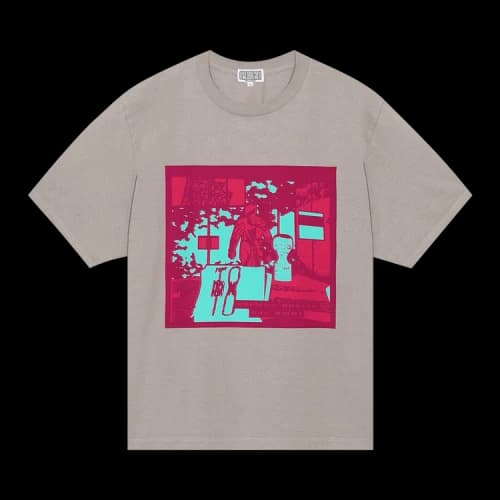 Cav Empt Overdye Useless Energy Tee 'Grey'