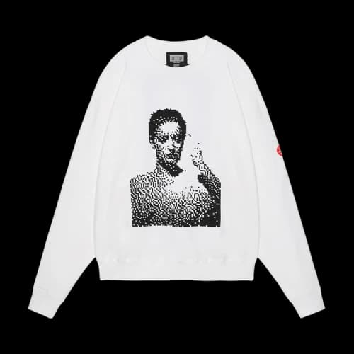 Cav Empt Degradation Crewneck 'White'