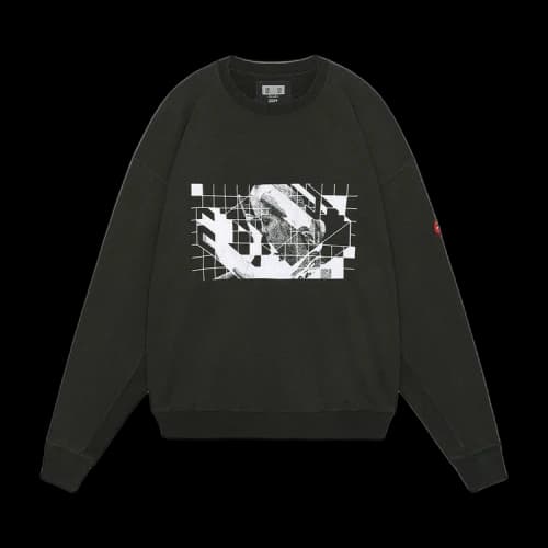 Cav Empt Washed Dimensions Crewneck 'Black'