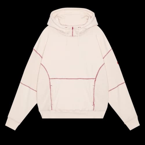 Cav Empt Wide Rib Cut Heavy Hoodie 'Beige'