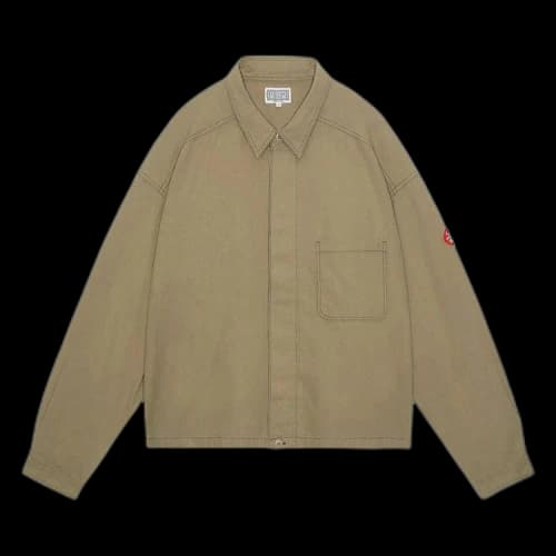 Cav Empt Canvas Short Shirt Jacket 'Beige'