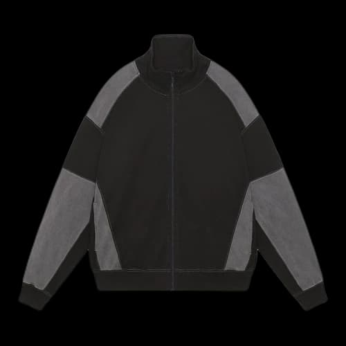 Cav Empt Overdye Paneled Light Zip Jacket 'Black'
