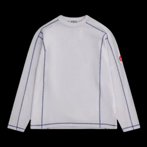 Cav Empt Crewneck Double Knit Long-Sleeve 'Grey'