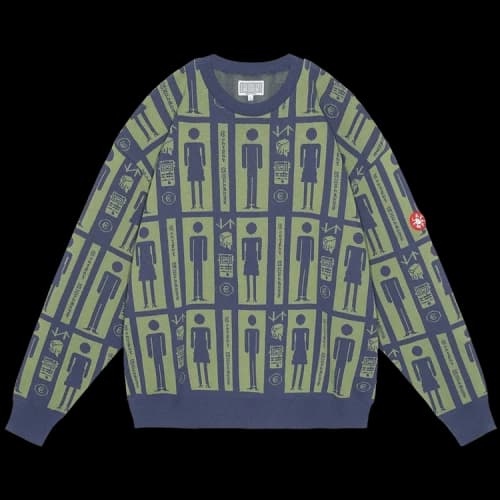 Cav Empt Content Exchange Long-Sleeve 'Navy'