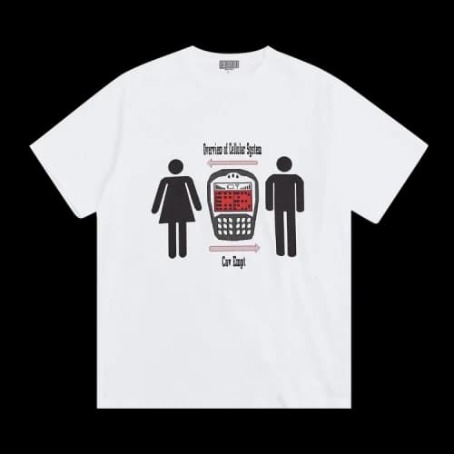 Cav Empt Cellular System T-Shirt 'White'