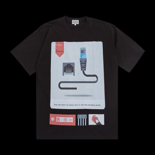 Cav Empt 12C Plugg Big T-Shirt 'Black'