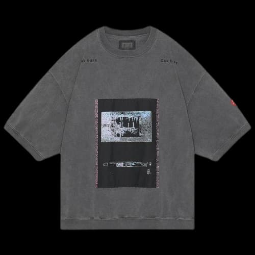 Cav Empt Overdye Frame6 Crewneck 'Charcoal'
