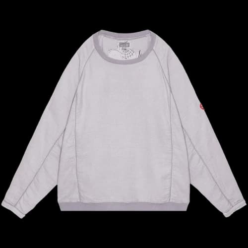 Cav Empt Overdye Raglan Gauze Long-Sleeve 'Grey'