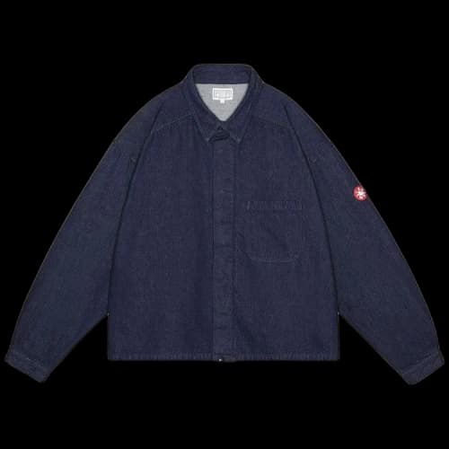 Cav Empt Denim Short Shirt Jacket 'Indigo'