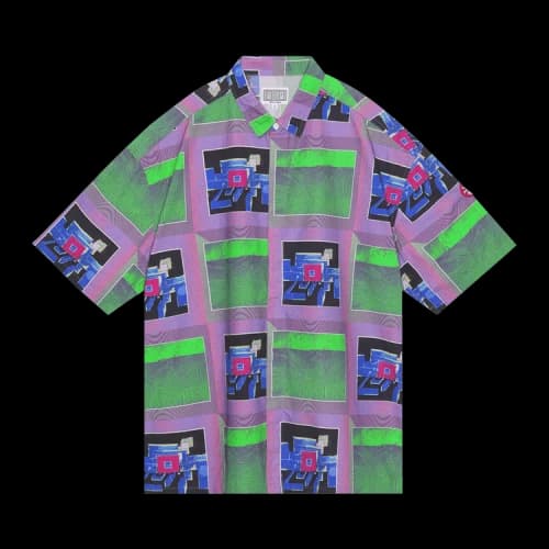 Cav Empt VH Galatea Galante Short-Sleeve Shirt 'Purple'