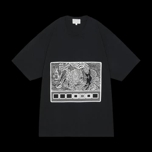Cav Empt MD Simulsplash T-Shirt 'Black'