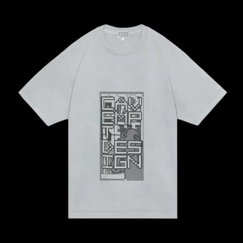 Cav Empt Overdye MD Momentum T-Shirt 'Grey'