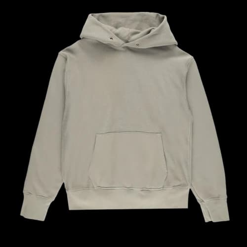 Les Tien Cropped Hoodie 'Citron Sage'