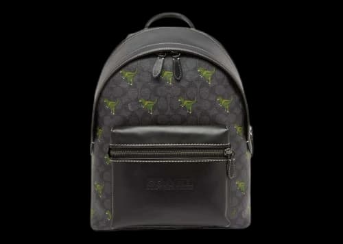 Coach Backpack Coach Rexy Signature Charter Charcoal