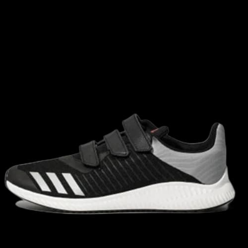(PS) adidas Fortarun Wide Cf K Shoes 'Black Silver'