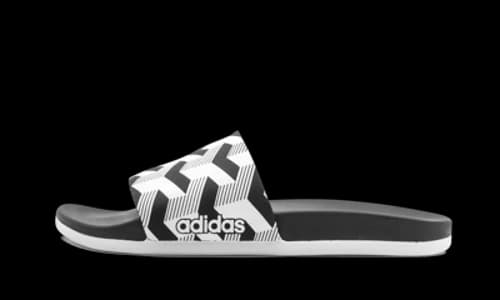adidas Adilette CF Link Black White