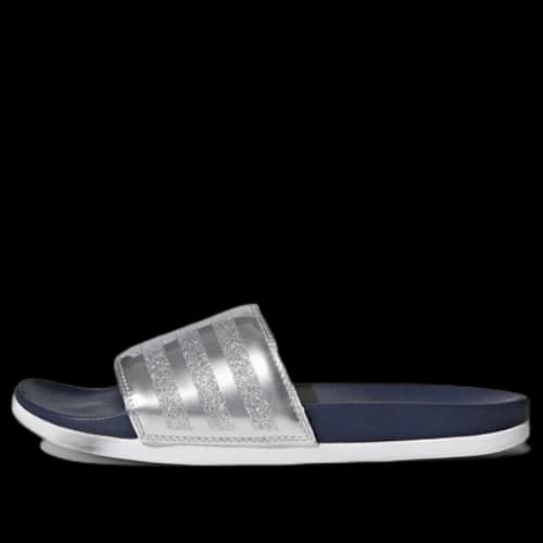adidas Adilette Cloudfoam Plus 'Silver Blue' (Women's)