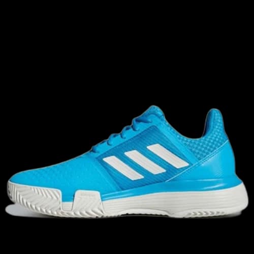adidas Courtjam Bounce Clay Shoes Blue/White (Women's)