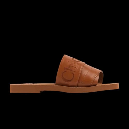 Chloé Woody Flat Mule 'Caramel' (Women's)