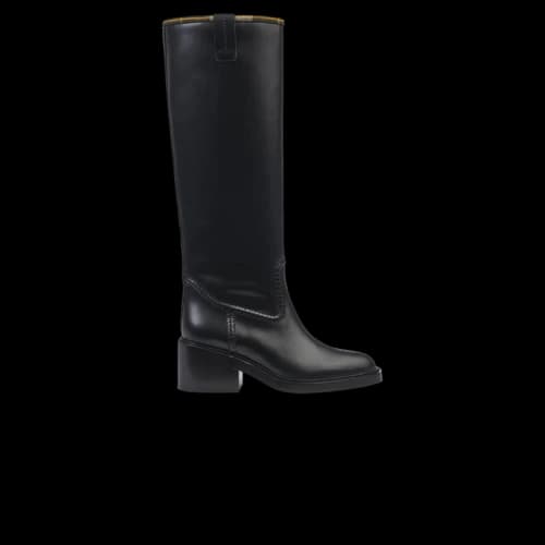 Barbour x Chloé Tall Boot 'Black' (Women's)