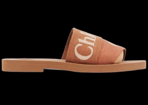 Chloe Woody Mule Caramel (Women's)