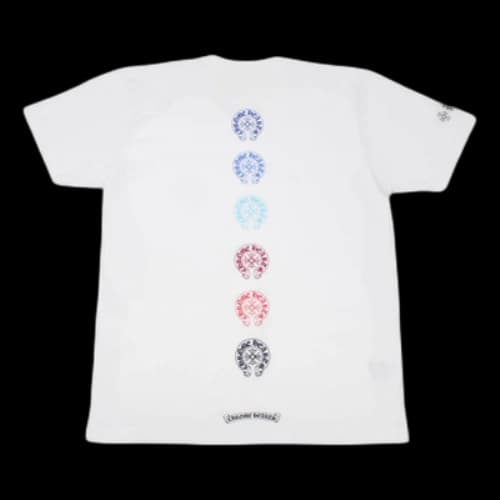 Chrome Hearts Multi Color Horseshoe T-Shirt 'White'