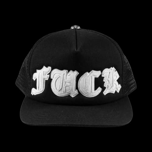Chrome Hearts Fuck Patch Trucker Hat 'Black'