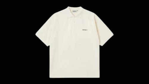 Carhartt WIP Levon Polo Shirt White
