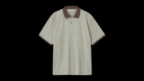 Carhartt WIP Dion Polo Shirt White