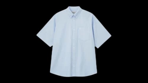 Carhartt WIP Short Sleeves Braxton Shirt Sky Blue