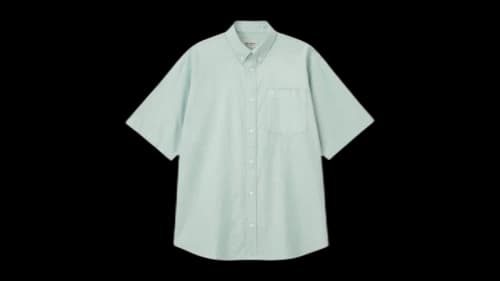 Carhartt WIP Short Sleeves Braxton Shirt Light Green