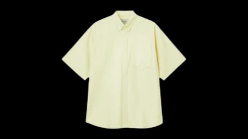 Carhartt WIP Short Sleeves Braxton Shirt Pastel Yellow