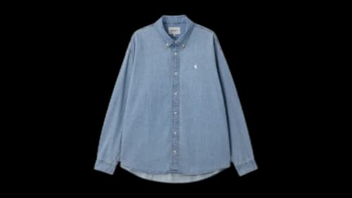 Carhartt WIP Lucas Shirt Light Blue