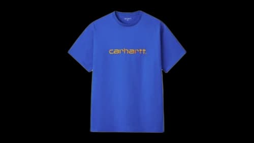 Carhartt WIP Embroidery T-shirt Blue (SS26)