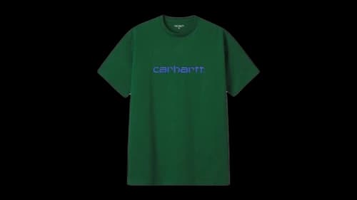 Carhartt WIP Embroidery T-shirt Emerald (SS26)