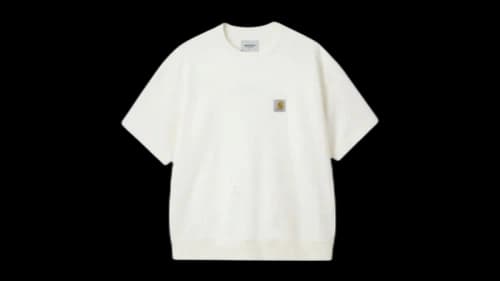 Carhartt WIP Nelson Short Sleeves Sweatshirt Cream