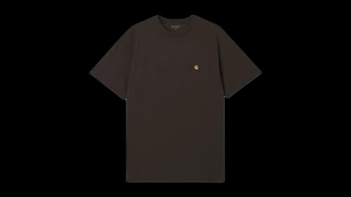 Carhartt WIP Chase Logo T-shirt Brown (SS26)