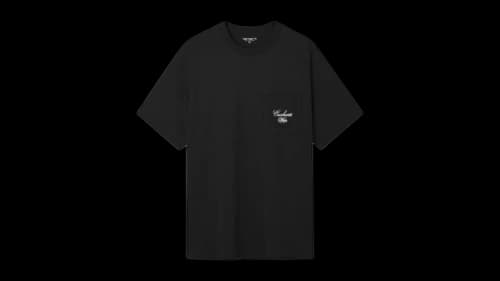 Carhartt WIP S/S Longhand Pocket Tee Black